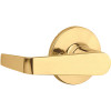 Kwikset Carson Polished Brass Hall/Closet UL Door Lever