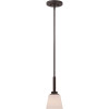 Glomar Sienna 1-Light Venetian Aged Bronze Pendant