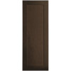 Hampton Bay Shaker 11 in. W x 29.75 in. H Wall Cabinet Decorative End Panel in Java
