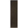 Hampton Bay Shaker 11 in. W x 41.25 in. H Wall Cabinet Decorative End Panel in Java