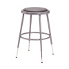NATIONAL PUBLIC SEATING STOOL W/PAD SEAT ADJ 19-27