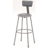 NATIONAL PUBLIC SEATING STOOL W/PAD ST&PAD BKRST 30