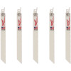 Milwaukee 8 in 10/14 TPI Mutli-Material Cutting SAWZALL Reciprocating Saw Blades (5-Pack)