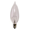 Sylvania SYLVANIA INCANDESCENT DECORATIVE LAMP B10, 25 WATT, 120 VOLTS, CANDELABRA BASE, FROSTED