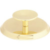 Anvil Mark 2-3/4 in. Polished Brass Cabinet Knob (5-Pack)