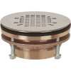 Sioux Chief JackRabbit 2 in. Brass Compression Jacking-Bolt Shower Drain with 4-1/4 in. Strainer