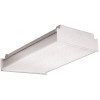 Hubbell Lighting Columbia 24-Watt White Integrated LED 2 ft. Wraparound Light