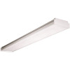 Hubbell Lighting Columbia 43-Watt White Integrated LED 4 ft. Wraparound Light