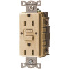 HUBBELL WIRING 15 Amp 125-Volt NEMA 5-15R Hubbell Autoguard Commercial Standard GFCI Receptacle, Ivory