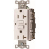 HUBBELL WIRING 20 Amp 125-Volt NEMA 5-20R Autoguard Commercial Standard GFCI Receptacle, White