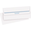 Business Source 4-1/2 in. x 9-1/2 in. Self-Seal Envelopes Tint/Regular, White (500 per Box)