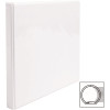 Business Source View Binder with 2 Inside Pockets 1/2 in. Capacity, White Business Source View Binder with 2 Inside Pockets 1/2 in. Capacity, White