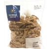 Business Source 64 Size 3-1/2 in. x 1/4 in. Natural Crepe Rubber Bands (1 lb. per Pack)