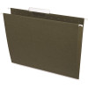 Business Source File Folders, Hanging, Letter, 1/3-Cut, Standard Green (25 per Box)