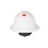 3M Full Brim White Hard Hat with 4-Point Ratchet Suspension and Uvicator (20 per Case) 3M Full Brim White Hard Hat with 4-Point Ratchet Suspension and Uvicator (20 per Case)