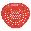 Renown Red/Cherry Scent Flat Urinal Screen Renown Red/Cherry Scent Flat Urinal Screen