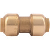 SharkBite 3/8 in. Brass Push-to-Connect Coupling