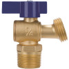 NIBCO 3/4 in. Brass Quarter Turn MIP Boiler Drain