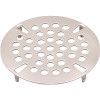 Premier 3-1/2 in. Commercial Flat Waste Strainer Plate in Stainless Steel