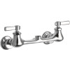 Chicago Faucets 2-Handle Kitchen Faucet in Chrome without Spout