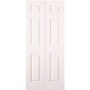 Masonite Bi-Fold 36 in. x 80 in. 6-Panel Door Prefinished Painted in White