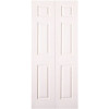 Masonite Bi-Fold 36 in. x 80 in. 6-Panel Door Prefinished Painted in White