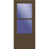 LARSON 32 in. x 81 in. Valu-Core Brown Wood-Core Self-Storing Storm Door