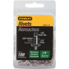 Stanley 1/8 in. x 1/4 in. Aluminum Rivets (100-Pack) Stanley 1/8 in. x 1/4 in. Aluminum Rivets (100-Pack)