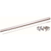 Designer's Touch 0 0 0 1 in. Vinyl Headrails for Vertical Blinds for Window or Door - 59 in. W x 59 in. L