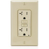 Leviton 20 Amp Tamper Resistant AFCI Duplex Outlet, Ivory