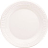 DART 9 in. Laminated White Quiet Classic Plate (500 per Case)