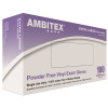 Ambitex X-Large Vinyl Powder-Free Exam Gloves (10-Case/100-Pack)