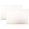 Designer's Touch White Valance Return for 3-1/2 in. Vertical Blinds Aluminum Headrail - 5 in.
