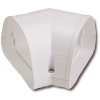 RectorSeal 4-1/2 in. 45-Degree Flat Elbow in White (6 per Carton)