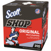 Scott Blue Pop-Up Box Shop Towels (200/Box)