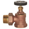 PLUMBERS EDGE 1-1/4 in. Steam Angle Radiator Valve