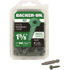 Backer-On #9 x 1-5/8 in. Serrated Flat Head Star Drive Cement Board Screws (140-Pack)