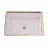 TOTO Atherton 17 in. Rectangular Undermount Bathroom Sink in Cotton White