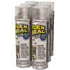 FLEX SEAL FAMILY OF PRODUCTS 14 oz. Clear Aerosol Liquid Rubber Sealant Coating Spray Paint (6-Case)