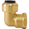 Tectite 1/2 in. Brass Push-to-Connect x 1/2 in. Female Pipe Thread 90-Degree Elbow