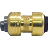Tectite 1/2 in. Brass Push-to-Connect Polybutylene Conversion Coupling