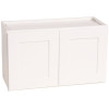 Design House Brookings Plywood Ready to Assemble Shaker 30x18x12 in. 2-Door Wall Kitchen Cabinet in White