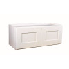 Design House Brookings Plywood Ready to Assemble Shaker 33x15x12 in. 2-Door Wall Kitchen Cabinet in White