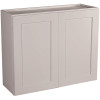 Design House Brookings Plywood Ready to Assemble Shaker 33x24x12 in. 2-Door Wall Kitchen Cabinet in White