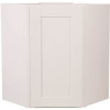 Design House Brookings Plywood Ready to Assemble Shaker 24x30x12 in. 1-Door Wall Corner Kitchen Cabinet in White