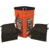Quick Dam Grab and Go Flood Barrier Kit Contains 10 - 5 ft. Flood Barriers