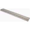 Swisstrax 15.75 in. Pearl Silver Pegged Edging for 15.75 in. Modular Tile Flooring (2-Pack)