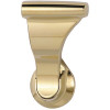 SOSS Fire Rated 1-3/4 in. Bright Brass Push/Pull Passage Hall/Closet Latch with 2-3/4 in. Door Lever Backset