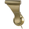 SOSS 1-3/8 in. Satin Brass Push/Pull Privacy Bed/Bath Latch with 2-3/4 in. Door Lever Backset