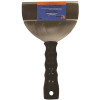 Warner 6 in. Easy Reach Bent Scraper Threaded Handle Carbon Steel Blade